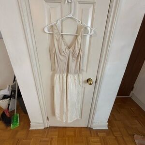 Vintage 80s slip nylon white / cream * accepting offers